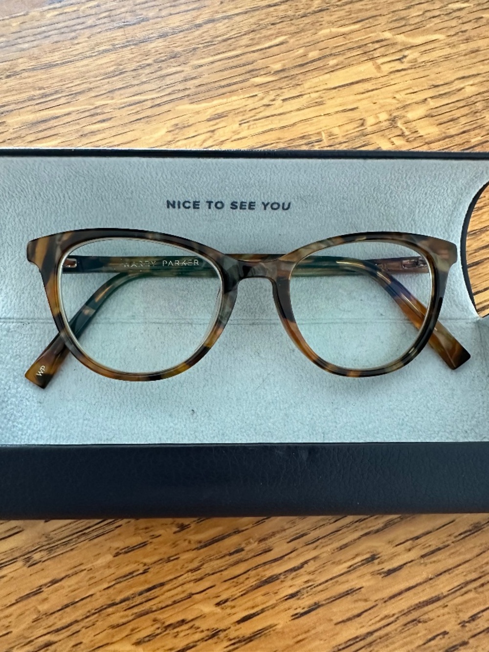 Warby Parker Madeleine N214 Tortoise Eyeglass Frames 47-18-140